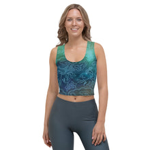 The Buddha Blues Crop Top