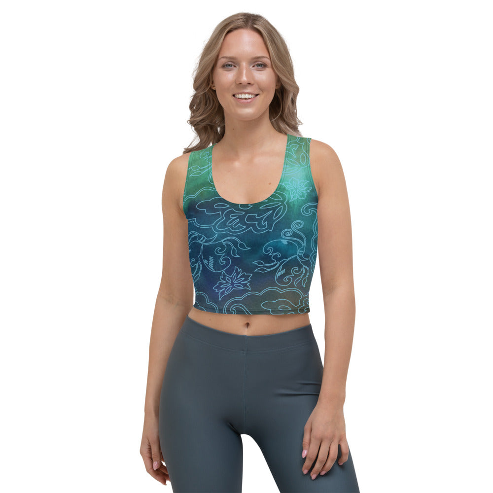 The Buddha Blues Crop Top