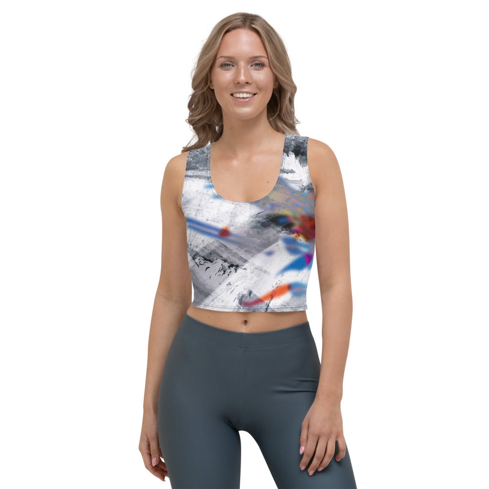 Concrete and Aerosol Crop Top