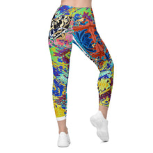 Absinthe Drip Leggings with pockets