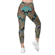 Thai Dye Leggings with pockets