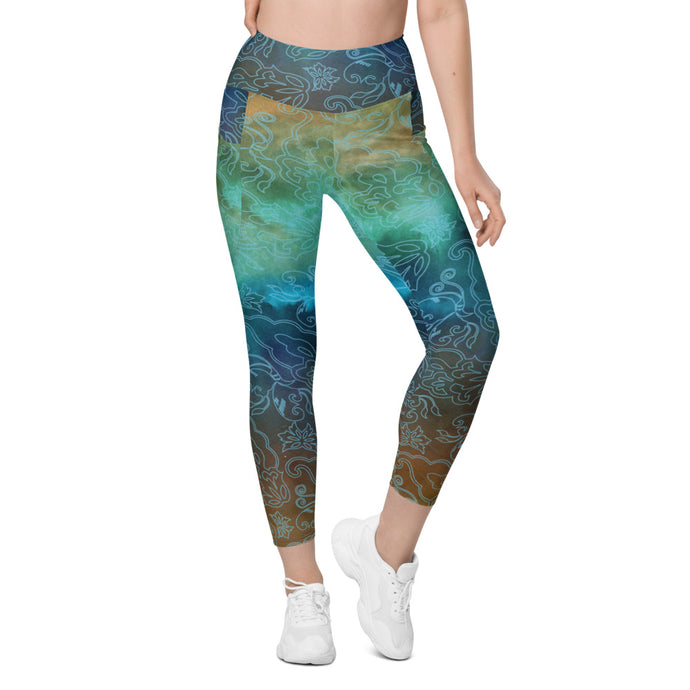 The Buddha Blues Leggings with pockets