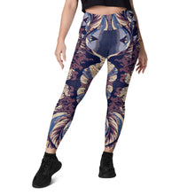 Midnight Off Of Kanagawa Leggings with pockets