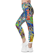 Absinthe Drip Leggings with pockets