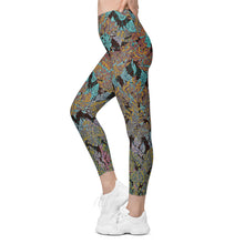 Thai Dye Leggings with pockets