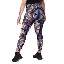 Midnight Off Of Kanagawa Leggings with pockets