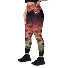 Gilded Lily in Black Leggings with pockets