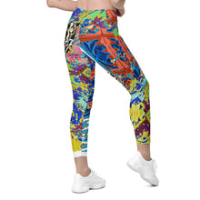 Absinthe Drip Leggings with pockets