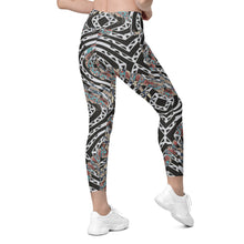 Victorian Jazz  Leggings with pockets
