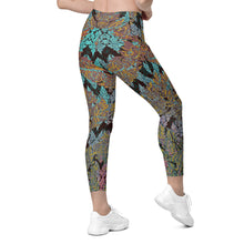 Thai Dye Leggings with pockets