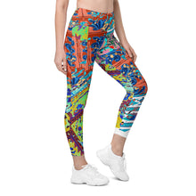 Absinthe Drip Leggings with pockets