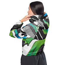 College Art Class Women’s cropped windbreaker