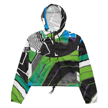 College Art Class Women’s cropped windbreaker