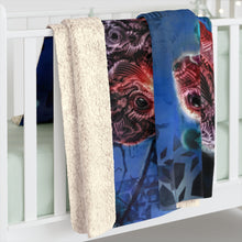 Bright Eyes and Bushy Tales Sherpa Fleece Blanket
