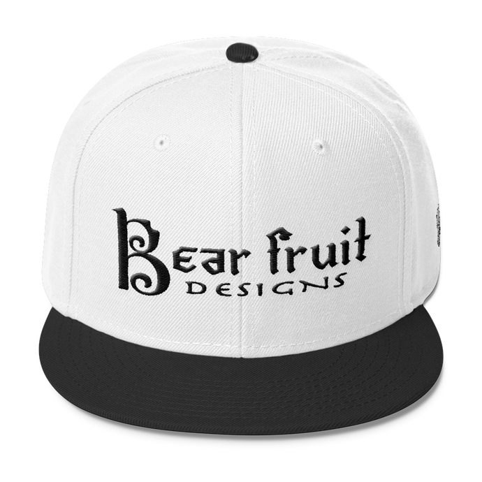 Panda Bear Fruit Snapback Hat
