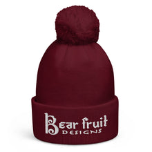 Bear Fruit Pom pom beanie