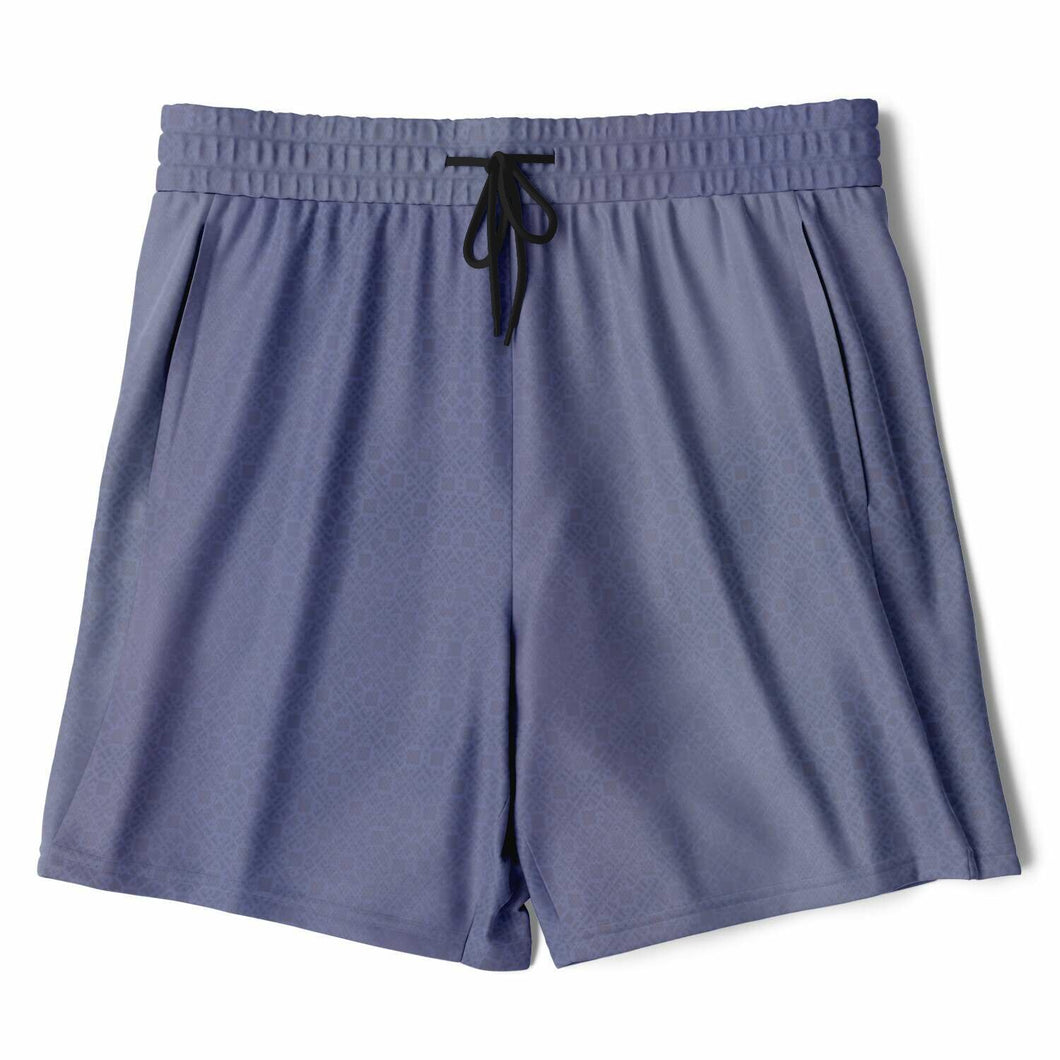 lavender Men's 2-in-1 Shorts - AOP