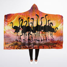 Casanovas Hooded Blanket Micro Fleece in black