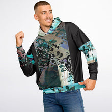 trouble in paradise Heavyweight Oversized Hoodie - AOP