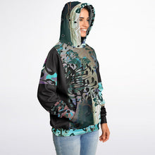trouble in paradise Heavyweight Oversized Hoodie - AOP