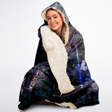 Quiet Chaos Hooded Blanket Sherpa