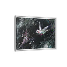 Vibrational Visions Matte Canvas, Framed (Multi-color)