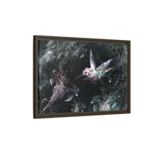 Vibrational Visions Matte Canvas, Framed (Multi-color)