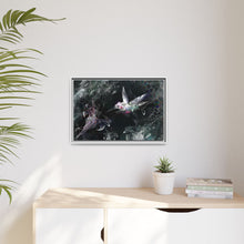 Vibrational Visions Matte Canvas, Framed (Multi-color)