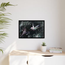 Vibrational Visions Matte Canvas, Framed (Multi-color)