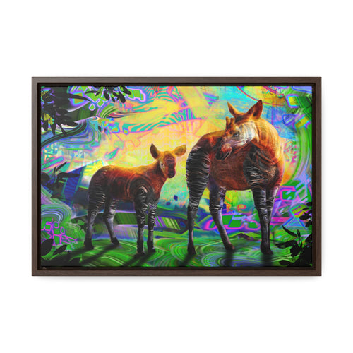 okapi Gallery Canvas Wraps, Horizontal Frame