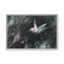 Vibrational Visions Matte Canvas, Framed (Multi-color)