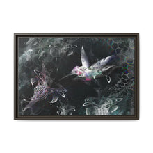 Vibrational Visions Matte Canvas, Framed (Multi-color)