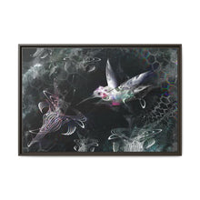 Vibrational Visions Matte Canvas, Framed (Multi-color)