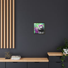 Blissful Bear Matte Canvas, Framed (Multi-color)