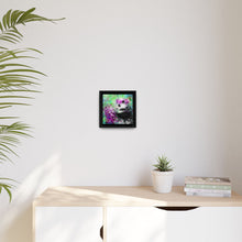 Blissful Bear Matte Canvas, Framed (Multi-color)
