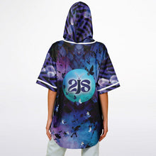 2js W Hooded Baseball Jersey - AOP