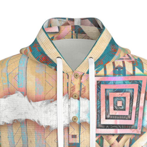 Kiva Half Button Hoodie