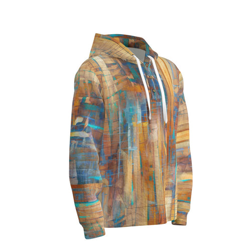 Grain & Glow Half Button Hoodie