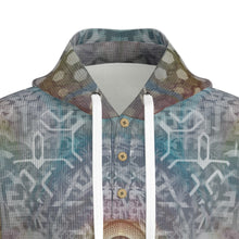 Internal Mechanisms Half Button Hoodie