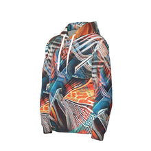 Hard Times at the Noodle Shop  Half  Button Hoodie