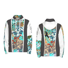 Retro Remission Half Button Hoodie