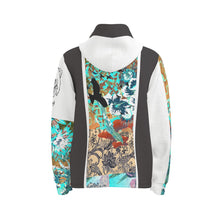 Retro Remission Half Button Hoodie