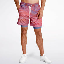 Rosy O Men's 2-in-1 Shorts - AOP
