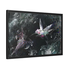 Vibrational Visions Matte Canvas, Framed (Multi-color)