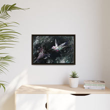 Vibrational Visions Matte Canvas, Framed (Multi-color)