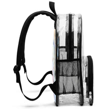 No More Playing Koi Clear PVC Backpack
