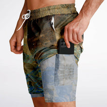 Terra Firma Men's 2-in-1 Shorts - AOP