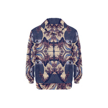 Midnight Off of Kanagawa Fleece Hoodie