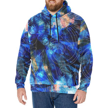 Phaedo in Blue Fleece Hoodie