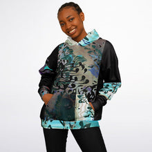 trouble in paradise Heavyweight Oversized Hoodie - AOP